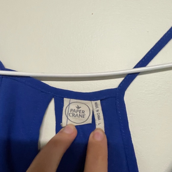 Tank Top Royal Blue - Picture 2 of 2